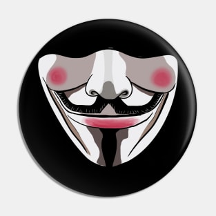 Anonymous Mask Pin