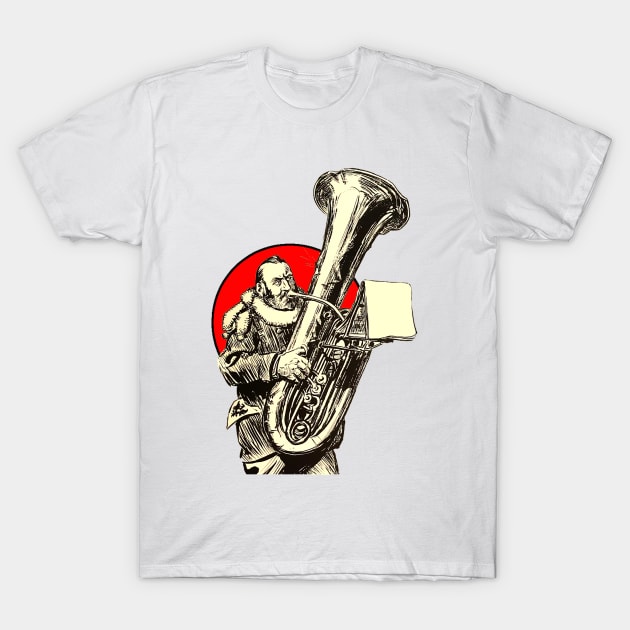 Tuba Instrument T Shirt Marching Tuba Musical Player Tuba Instrument T Shirt Marching Tuba Musical Player