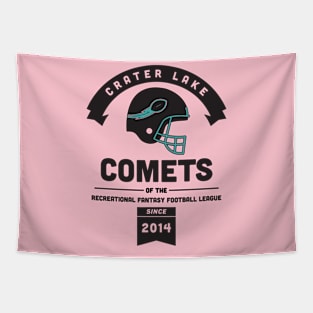 Comets Helmet Tee T-Shirt Tapestry