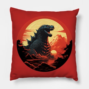 King of the Monsters Pillow