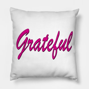 Grateful Power Word Pillow