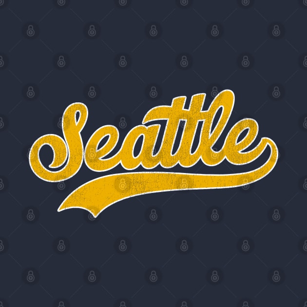 Seattle Sports Jersey Style Font by darklordpug