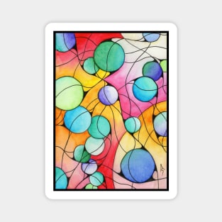 Abstract Art Magnet