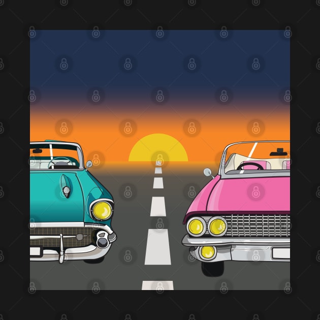 Sunset Drive by Vector-Market