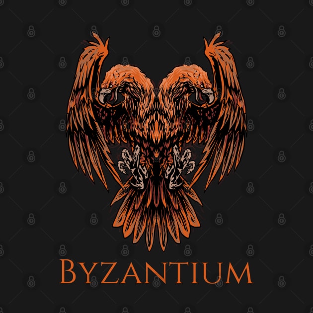 Byzantium - Byzantine Double Headed Eagle - Medieval History by Styr Designs