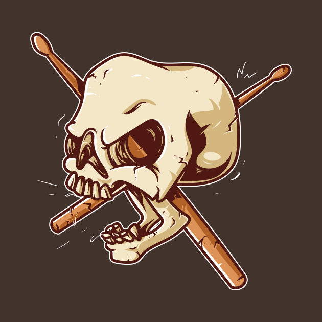 skull drummer by unlesssla