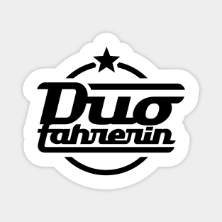 Duo driver Logo v.1 (black) Magnet