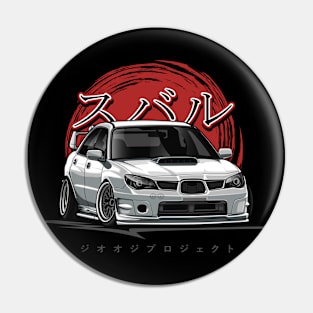 Impreza WRX STi (White) Pin