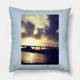 empire sunset Pillow