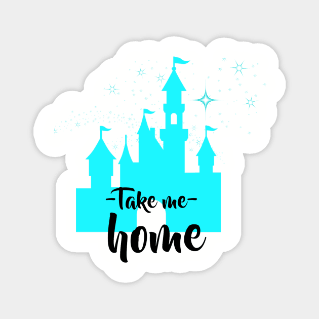 Take Me Home Tee Magnet by Philharmagicalshop