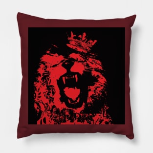 red lion Pillow