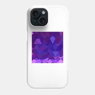 Eminence Purple Abstract Low Polygon Background Phone Case