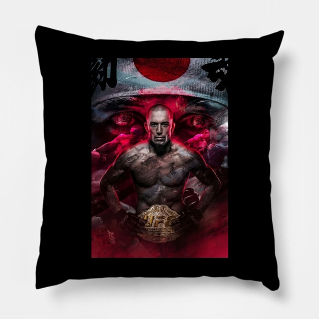 Georges St-Pierre 'GSP' - UFC Champion Pillow by Fit-Flex