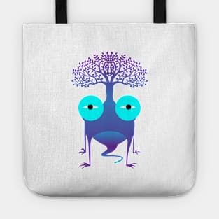 Cute Monster Frog Carrying Tree Tote