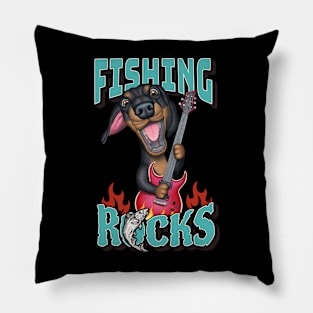 Fishing Rocks Pillow