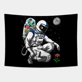 Astronaut Environmentalist Tapestry