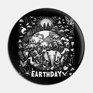 Earth day Pin