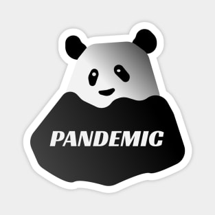 Pandemic Panda Magnet