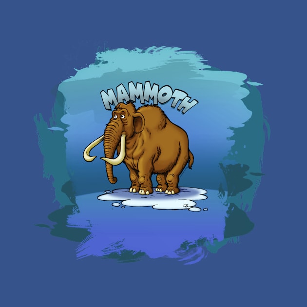 Mammoth_Cartoon by Mauro_t_shirts