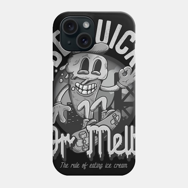 Be Quick or Melt Phone Case by CyberpunkTees