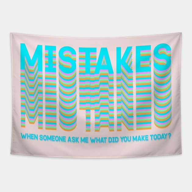 Mistakes Tapestry by Vintage Dream