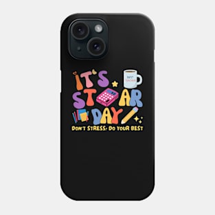 Test Day IT'S STAR DAY GROOVY Phone Case