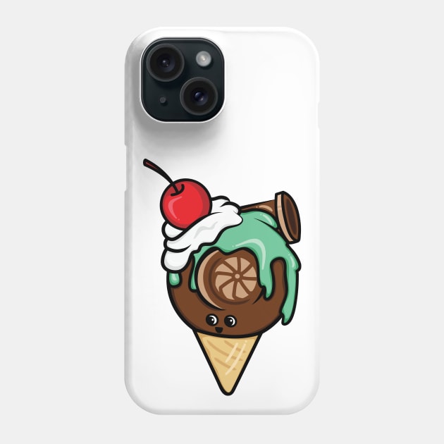 Ice Cream Turbo 1 Phone Case by hoddynoddy