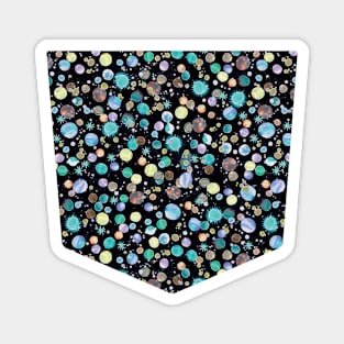 Pocket - Galaxy Planets Constellation Magnet