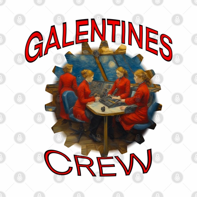 Galentines crew Van Gogh style by sailorsam1805