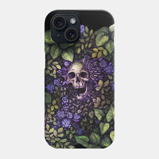 The Crystals in the Garden Phone Case by Alex KUJAWA