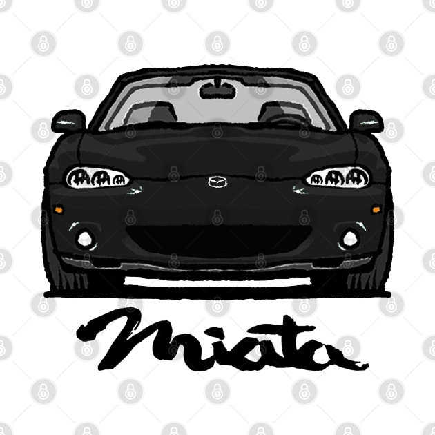 MX5 Miata NB2 Black by Woreth