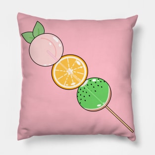 Fruity Dango Jellies Pillow