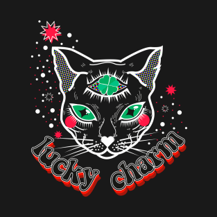 Black Cat Lucky Charm T-Shirt