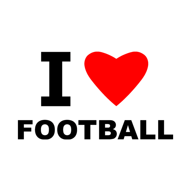 I Love Football by sweetsixty