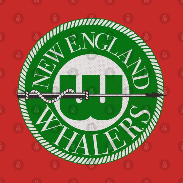 Iconic New England Whalers Hockey 1972 by LocalZonly
