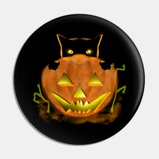 Ghostly - Pumpkin patch costume - October 31st Pin