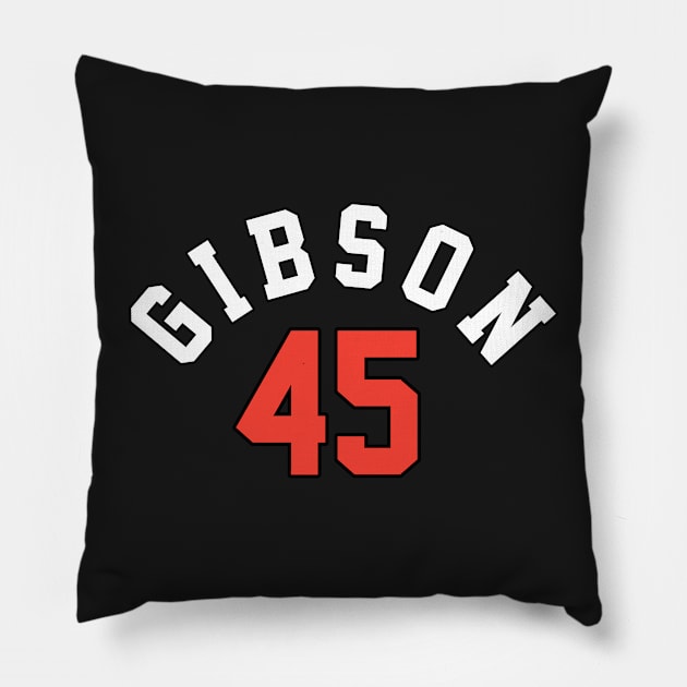 Gibson 45 Pillow by Rajeev5025