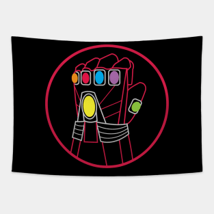 Infinity Nano Gauntlet Iron Man Hulk V2 Tapestry