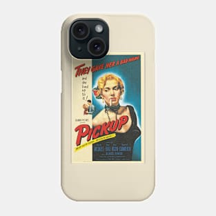 Vintage Drive-In Movie Poster - Pickup Phone Case