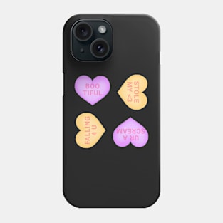 Halloween Conversation Hearts Sticker Pack Phone Case