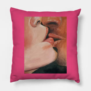 Valentines kiss Pillow