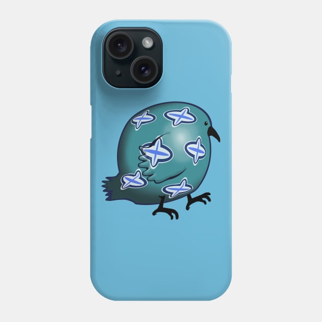 Fat dove art Phone Case by Brash Ideas