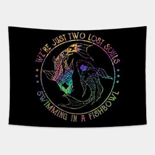 I love fishing shirt Tapestry