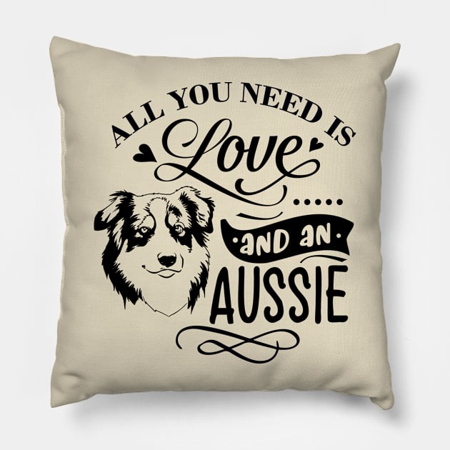 All you need is Love and an Aussie Pillow by Bowtique Knick & Knacks