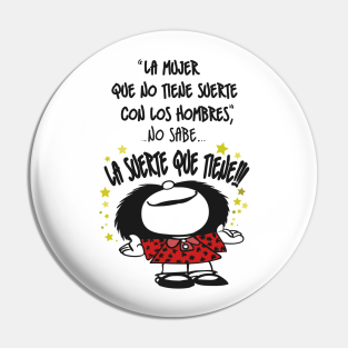 Mafalda Feminista Frases Humor Pins And Buttons Teepublic