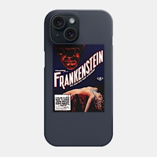 Classic Horror Movie Poster - Frankenstein Phone Case