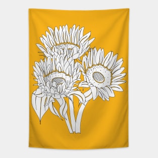 Sunflowers Tapestry