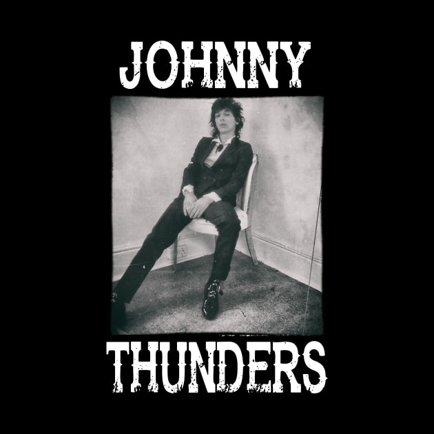 Johnny Thunders retro by Hoang Bich