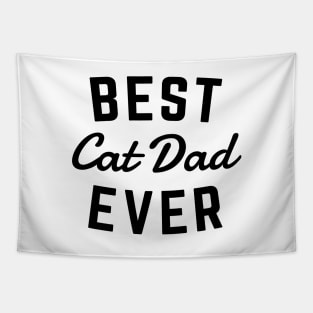 Best Cat Dad Ever Tapestry