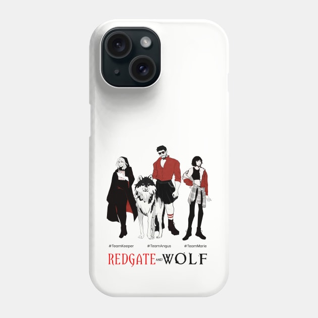 Redgate and Wolf Phone Case by Redgate and Wolf